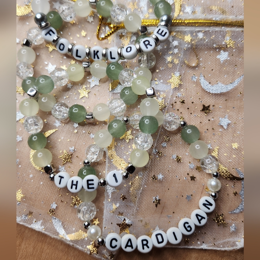 Folklore Taylor Swift Inspired Frienship Bracelet Set (4)